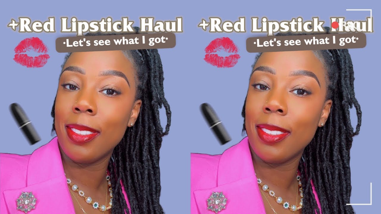 Red Lipstick 💄 Haul & Review