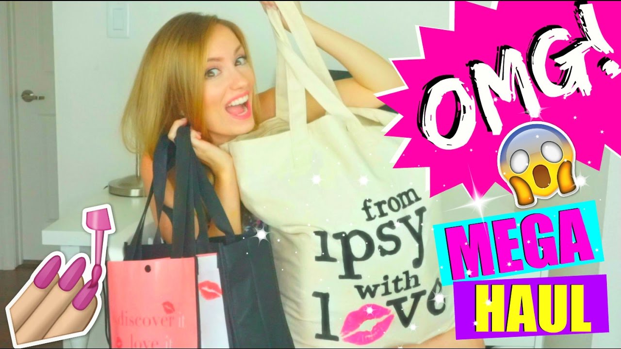 NOS REGALARON UNA MONTAÑA DE MAQUILLAJE EN NEW YORK! ♥ OMG!! | Generation Beauty 2016 | Katie Angel