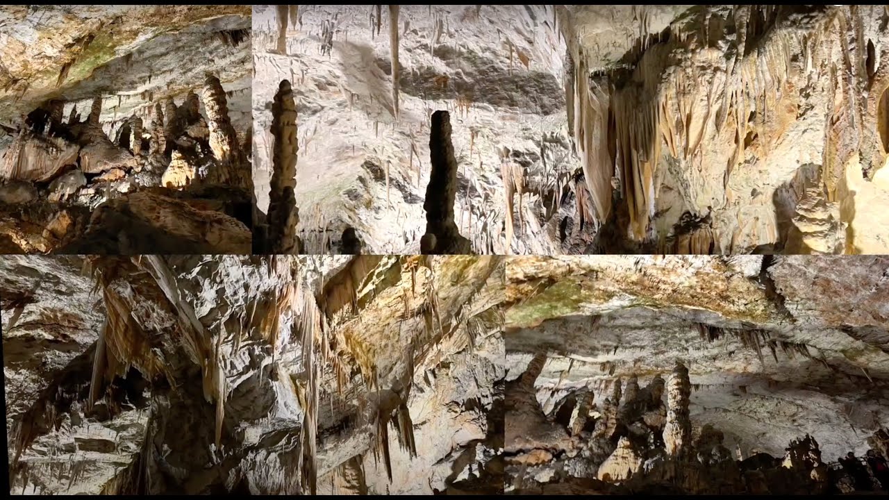 Die sch&ouml;nste Tropfsteinh&ouml;hle der Welt ist in Postojna, Slowenien! Unbedingt ansehen ...