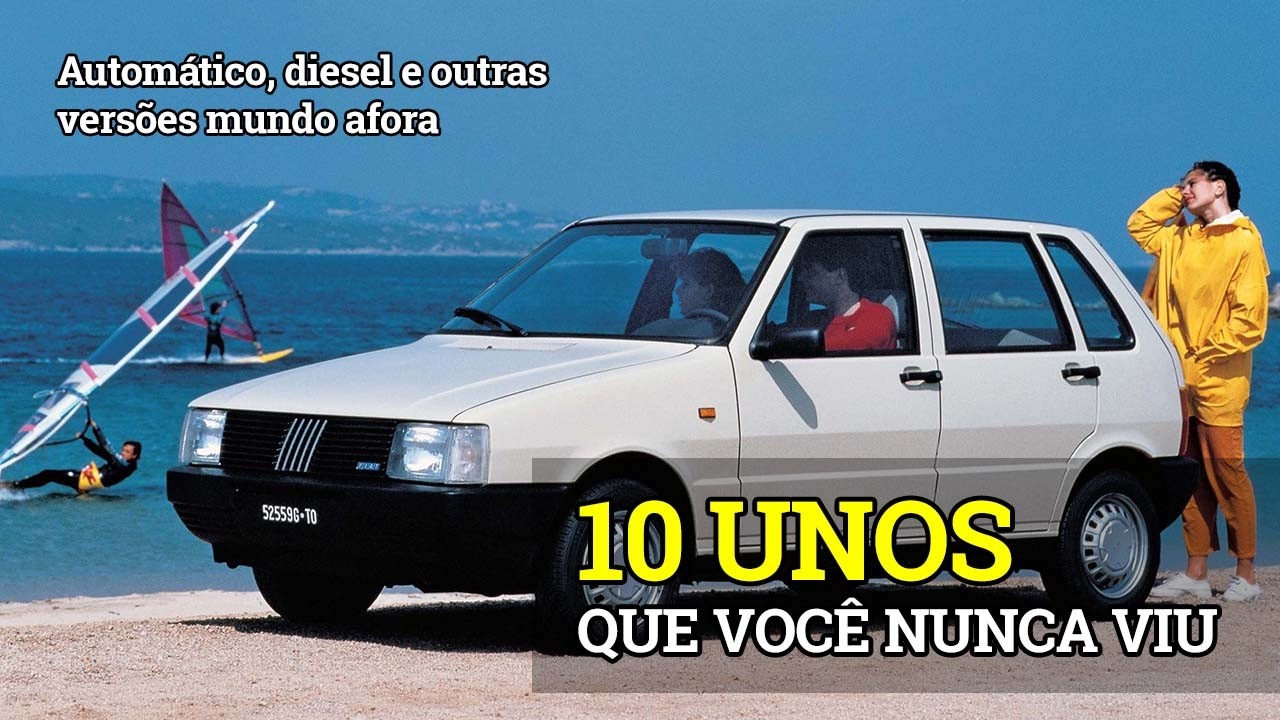 Fiat Uno: 10 versões que você nunca viu | Curiosidades | Os carros mundo afora