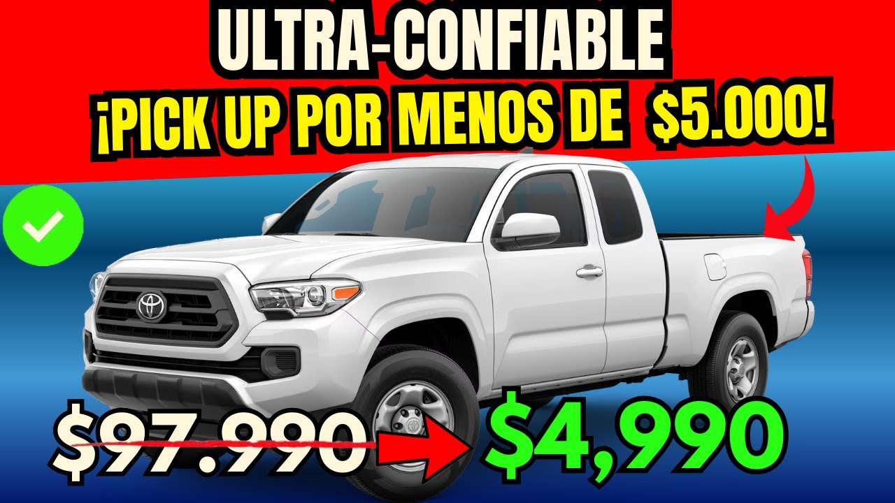 5 CAMIOENTAS ULTRA CONFIABLES POR MENOS DE $5.000 🔥