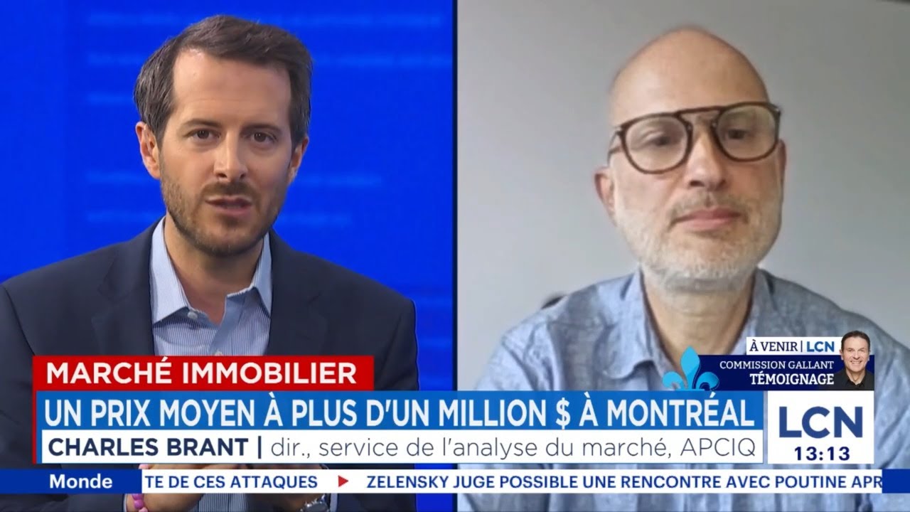 Le coût moyen d’une maison à Montréal dépasse le cap du million - entrevue
