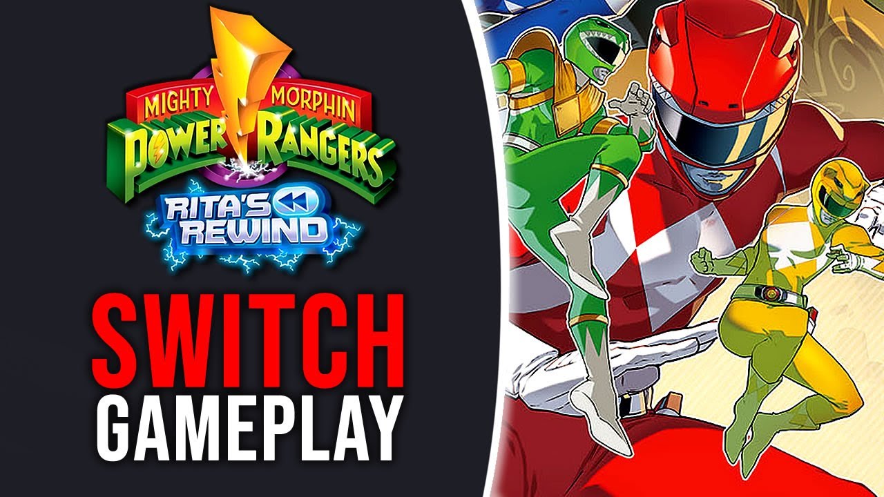 Mighty Morphin Power Rangers: Rita’s Rewind - Nintendo Switch Gameplay