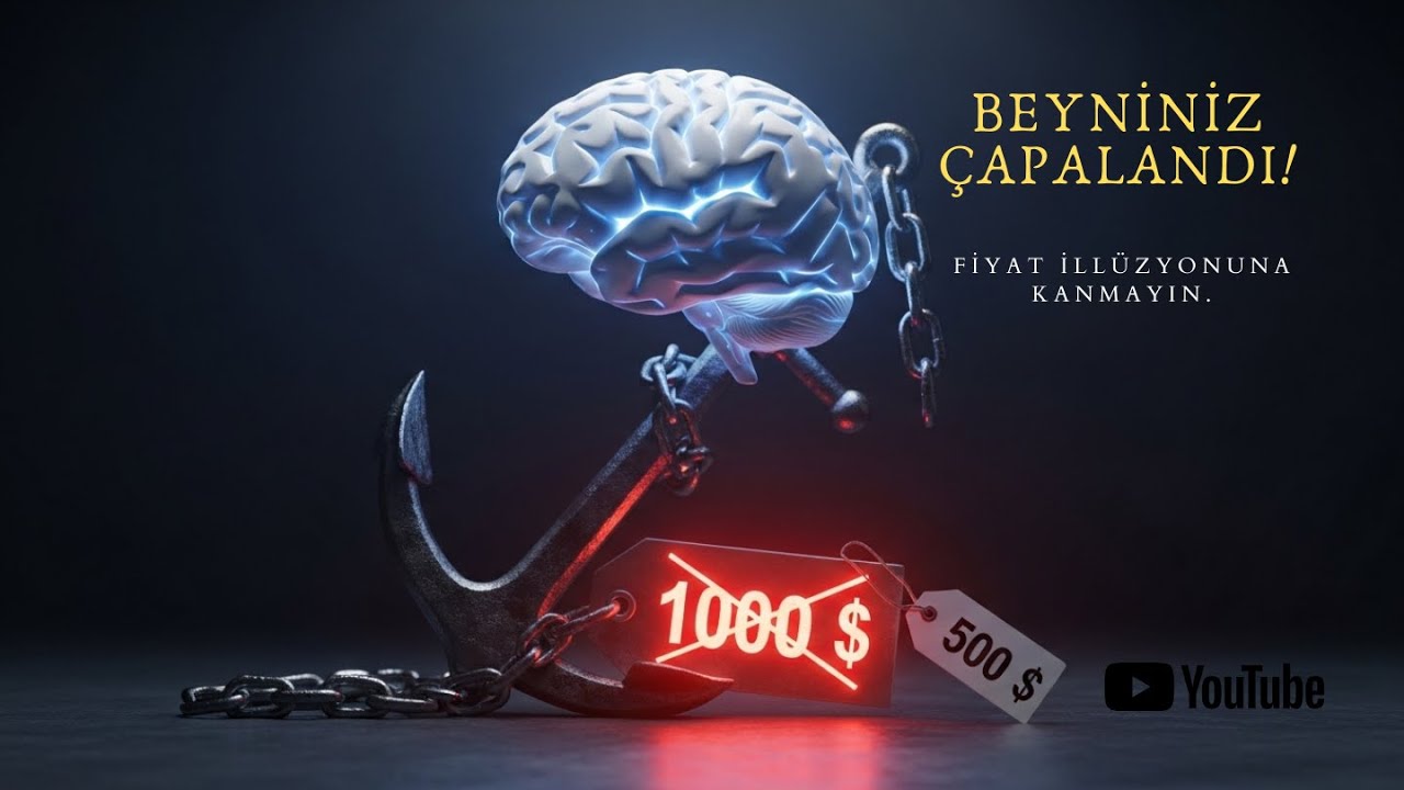 Fiyatlara Kanmayın! Beyniniz Size Nasıl Oyun Oynuyor? (Çapalama Etkisi)