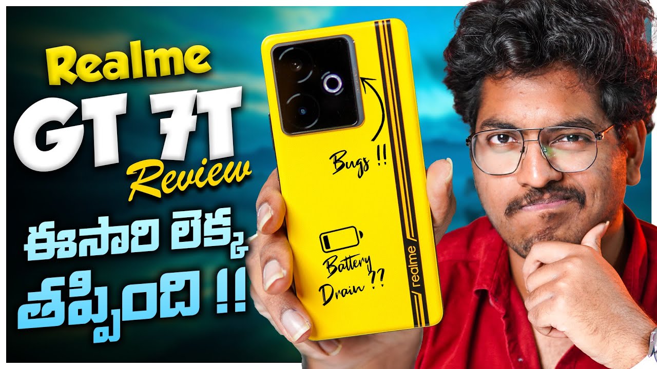Realme GT 7T Honest Review In Telugu || Worth At 35k ??