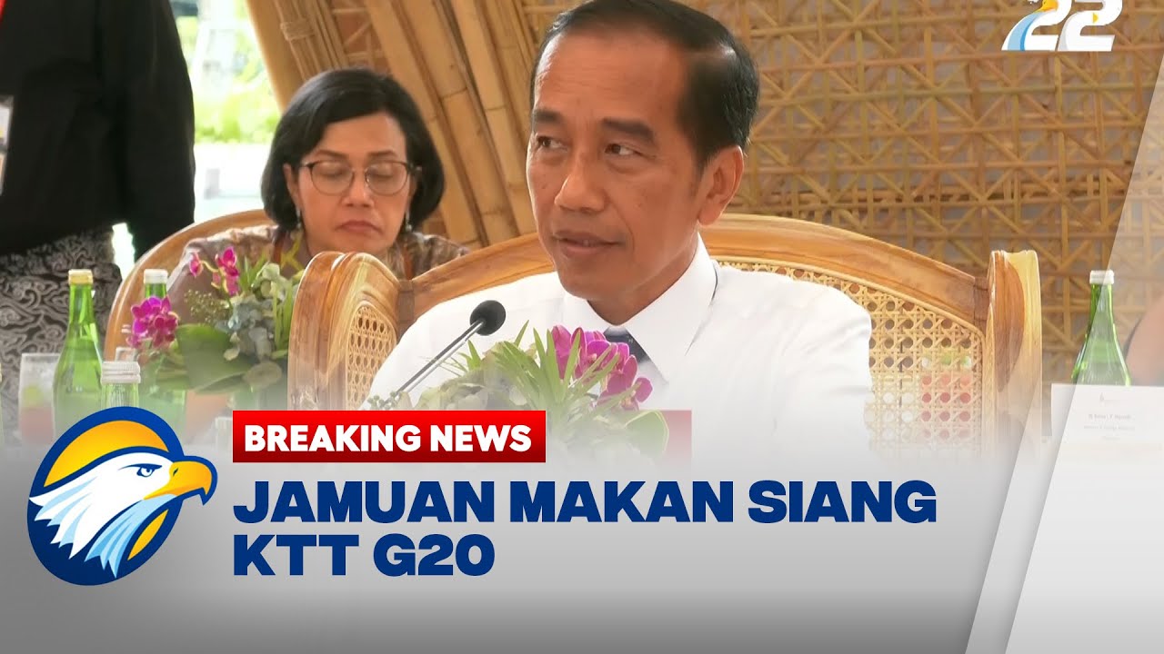 BREAKING NEWS - Jamuan Makan Siang KTT G20
