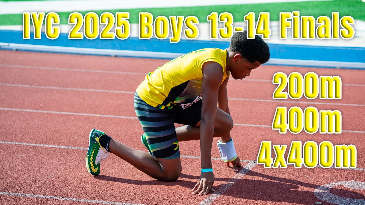 Trey Greene | IYC 2025 | Day 3 | 13 Jul 25 | 13-14 Boys 200m, 400m, & 4x400m Finals