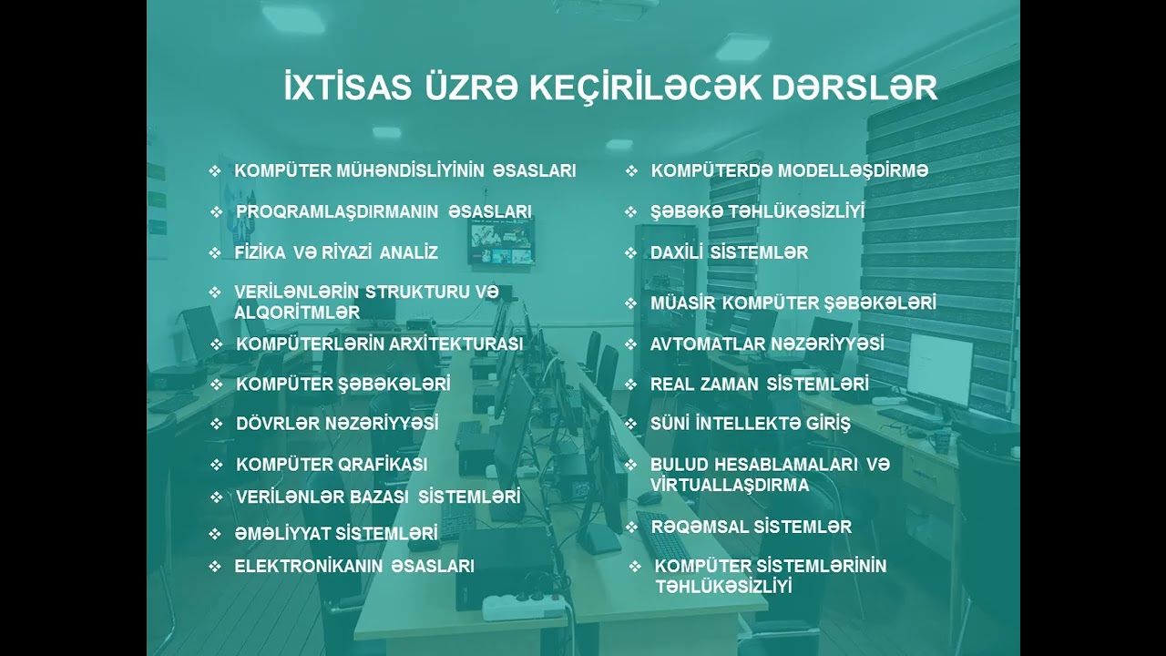 Təhsilinizi, gələcək karyeranızı Mingəçevir Dövlət Universiteti ilə reallaşdırın - VİDEO