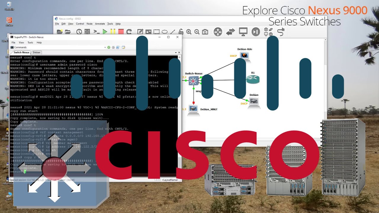 Présentation du switch Cisco Nexus - configuration de base