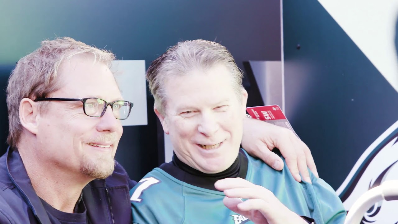 Two Men, Big Brothers Big Sisters, and the Philadelphia Eagles