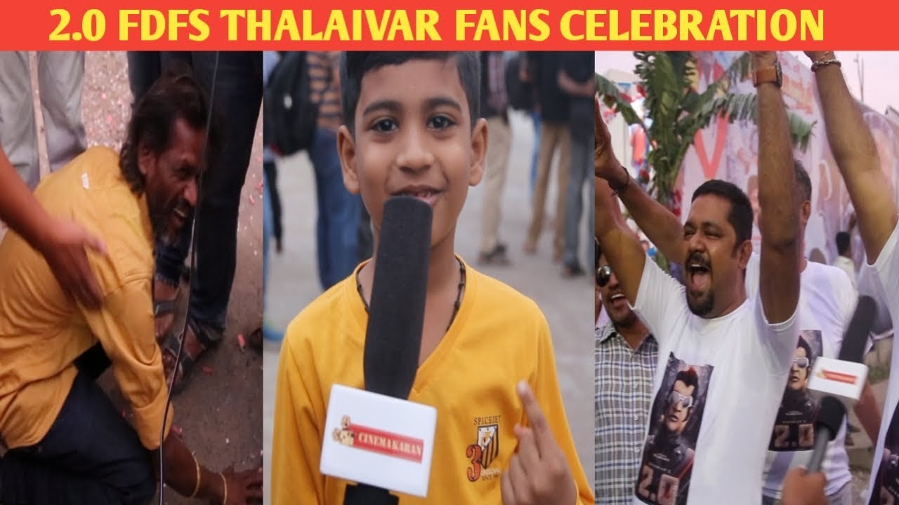 2.0 FDFS Fans Mass Celebration | Rohini Theatre | #FDFS | Sankar | Rajinikanth | TalkieTown