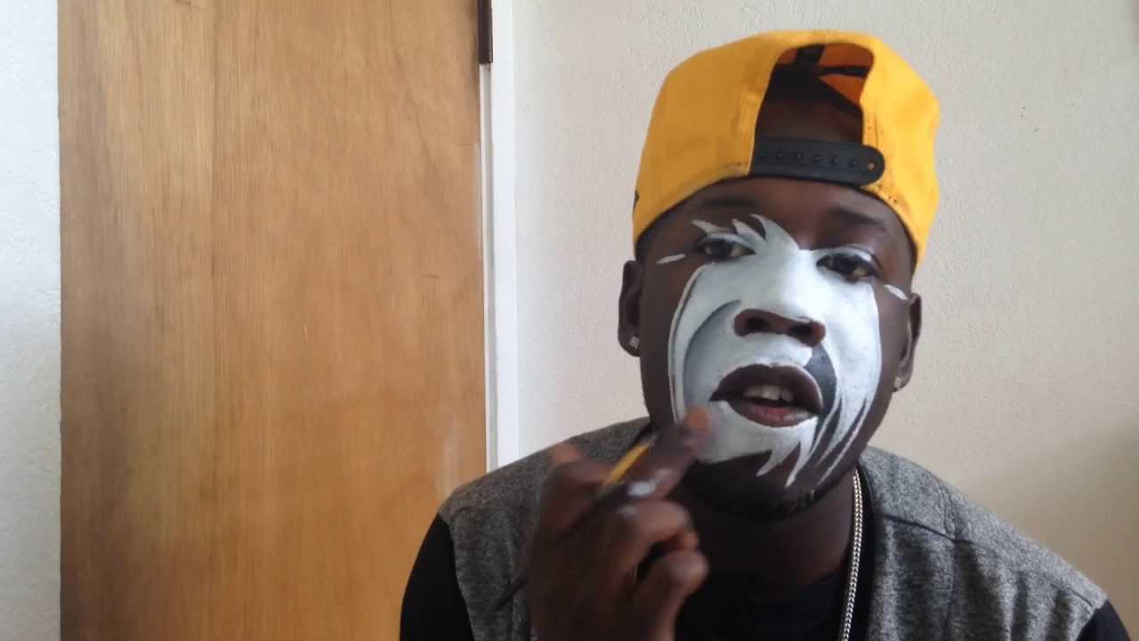 HOW TO FACE PAINT!!! (hip-hop clown style)  @ROCCOTHACLOWN