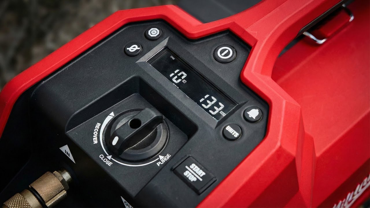 Milwaukee Releases a Fully Cordless HVAC Refrigerant Recovery Machine