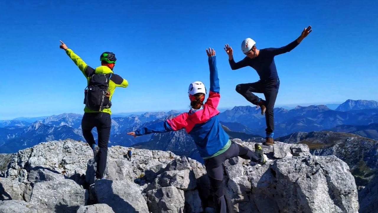 Große Gesäuseüberschreitung - UIAA III - 14,6 km, 2.465 HM - 6 Gipfel - 1 Traumtag