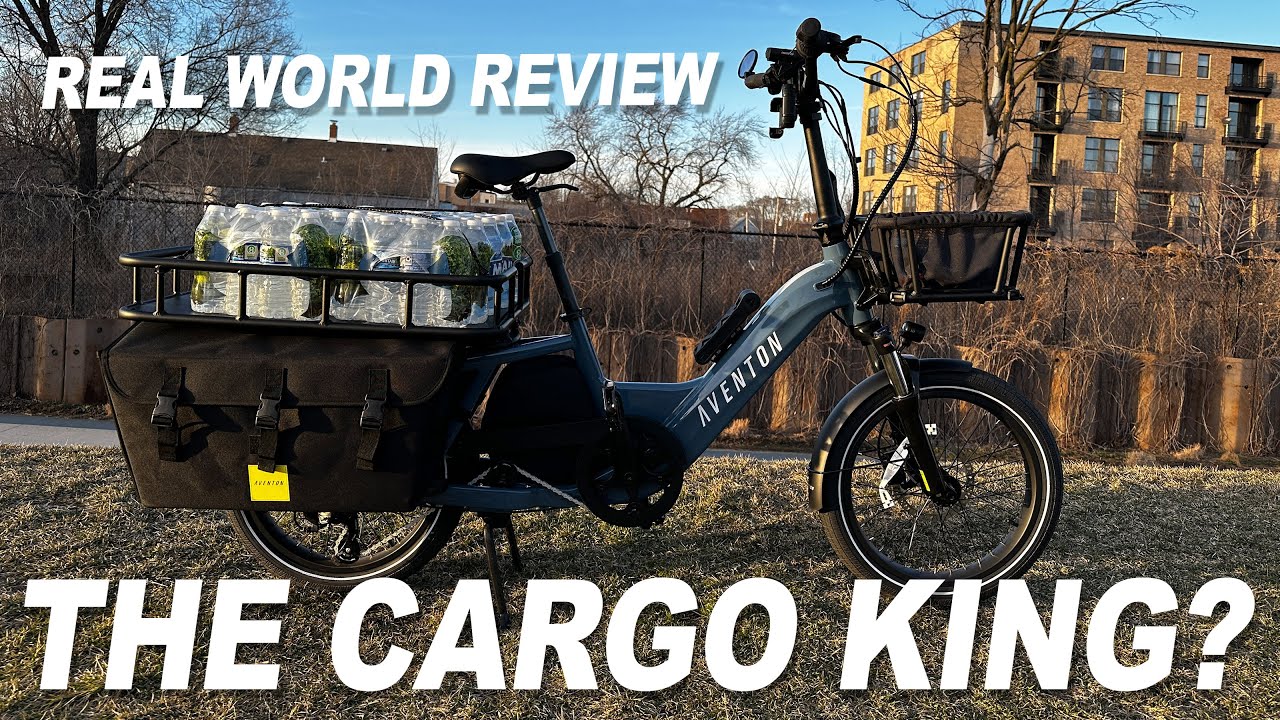Aventon Abound Review: This Electric Cargo Bike Will BLOW YOUR MIND! 🤯