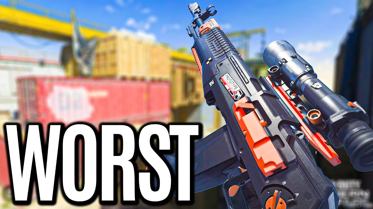 10 худших штурмовых винтовок в истории Cod