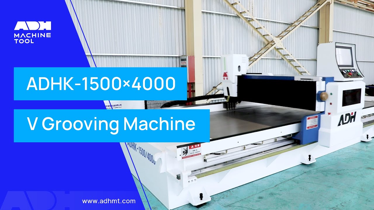ADHK 1500×4000 V Grooving Machine For Stainless Steel Grooving