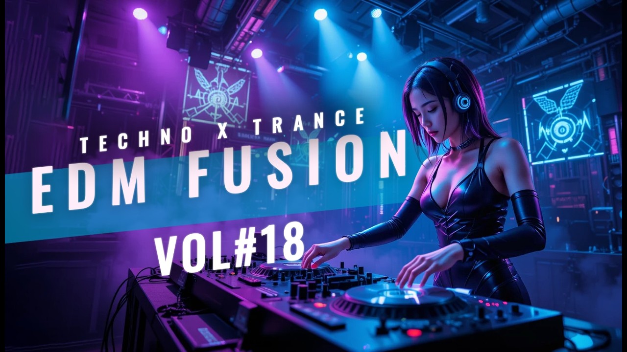 Cyberpunk Fusion: ULTIMATE Techno x Trance EDM Journey 2025 | Melodic Trance Journey 2025 Vol. 18
