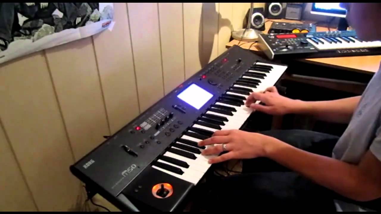 progressive and power metal collection on korg m50 m3 @ space4keys part1