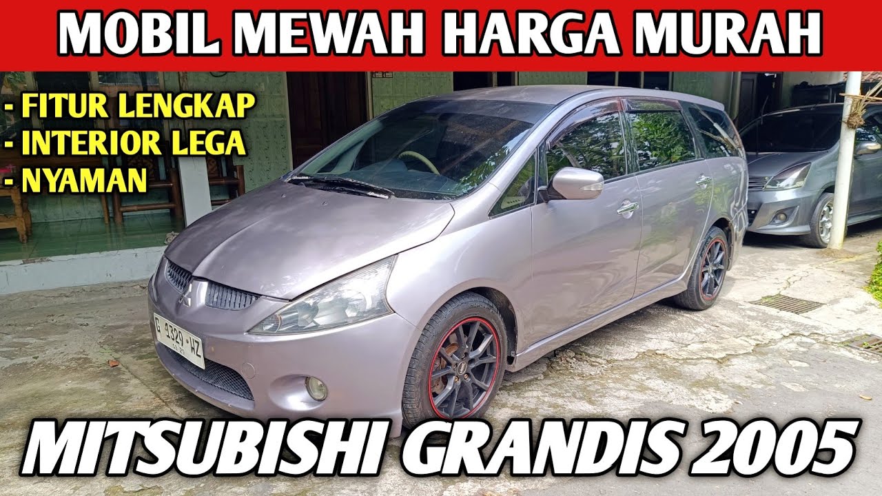 MOBIL KELUARGA MEWAH NYAMAN MURAH MITSUBISHI GRANDIS 2005 AUTOMATIC