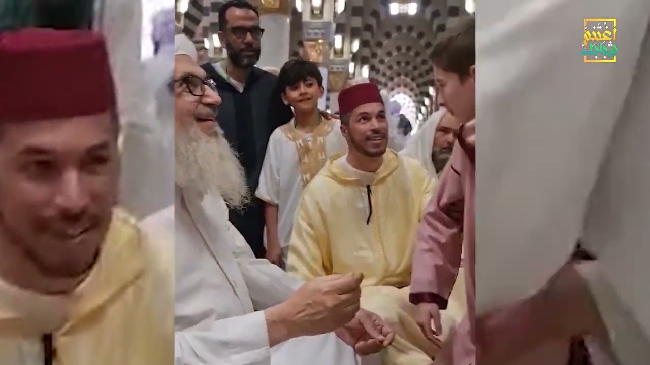 لحظات مؤثرة أثناء ختم القارئ الريان الرحاوي القرآن الكريم بحضرة الشيخ المقرئ المحقق د. إيهاب فكري