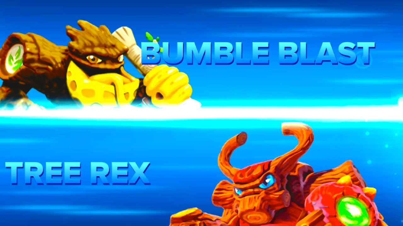 Skylanders Swap Force PVP - Bumble Blast VS Tree Rex