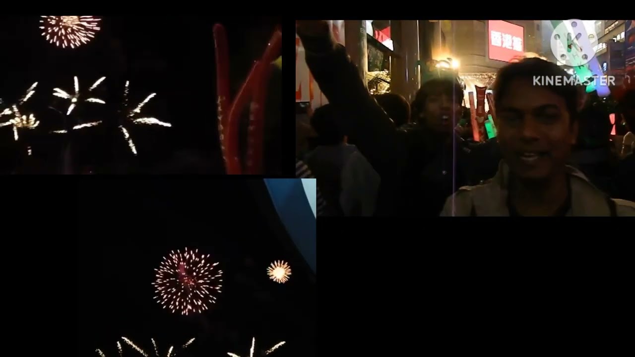 Hong Kong Times Square New Year 2012 VS SM Mall of Asia New Year 2012 V3 And V4