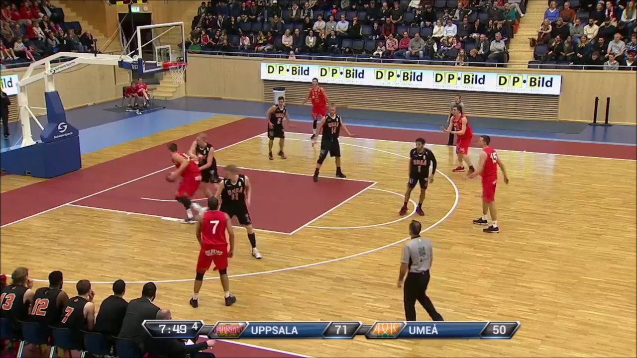 Carl Engstr&ouml;m highlight 2017 (Uppsala basket)