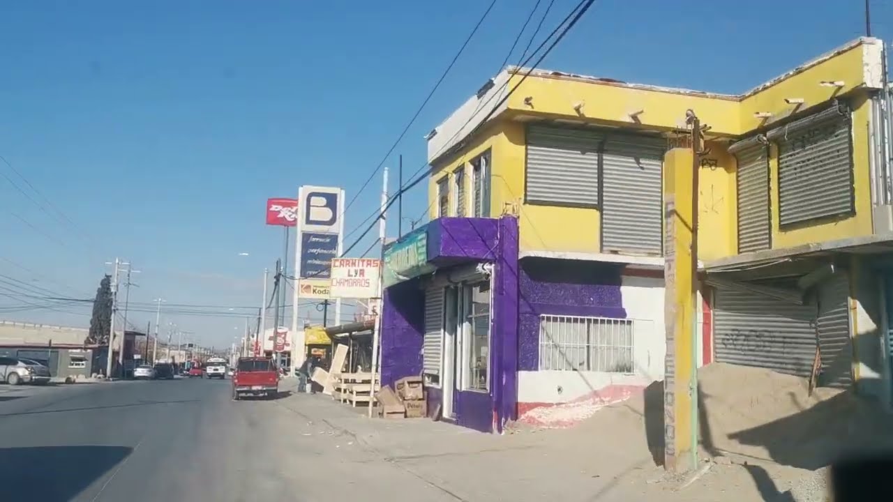 Por las calles de la colonia Zaragoza CD. Juárez Chih.
