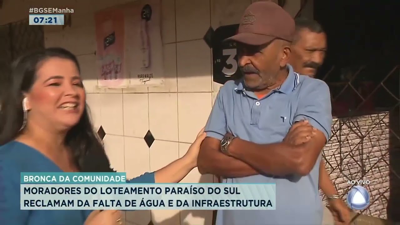 Moradores na bronca por falta de água no loteamento Paraíso do Sul - Balanço Geral Manhã