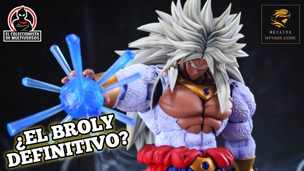 😱 Este Broly cambia las reglas del juego | Review Mythos Anime SSJ5 1/12 #aliexpress 