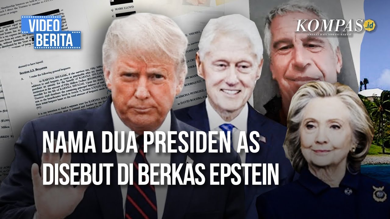 Nama Disebut di Berkas Epstein, Clinton dan Trump Beda Reaksi