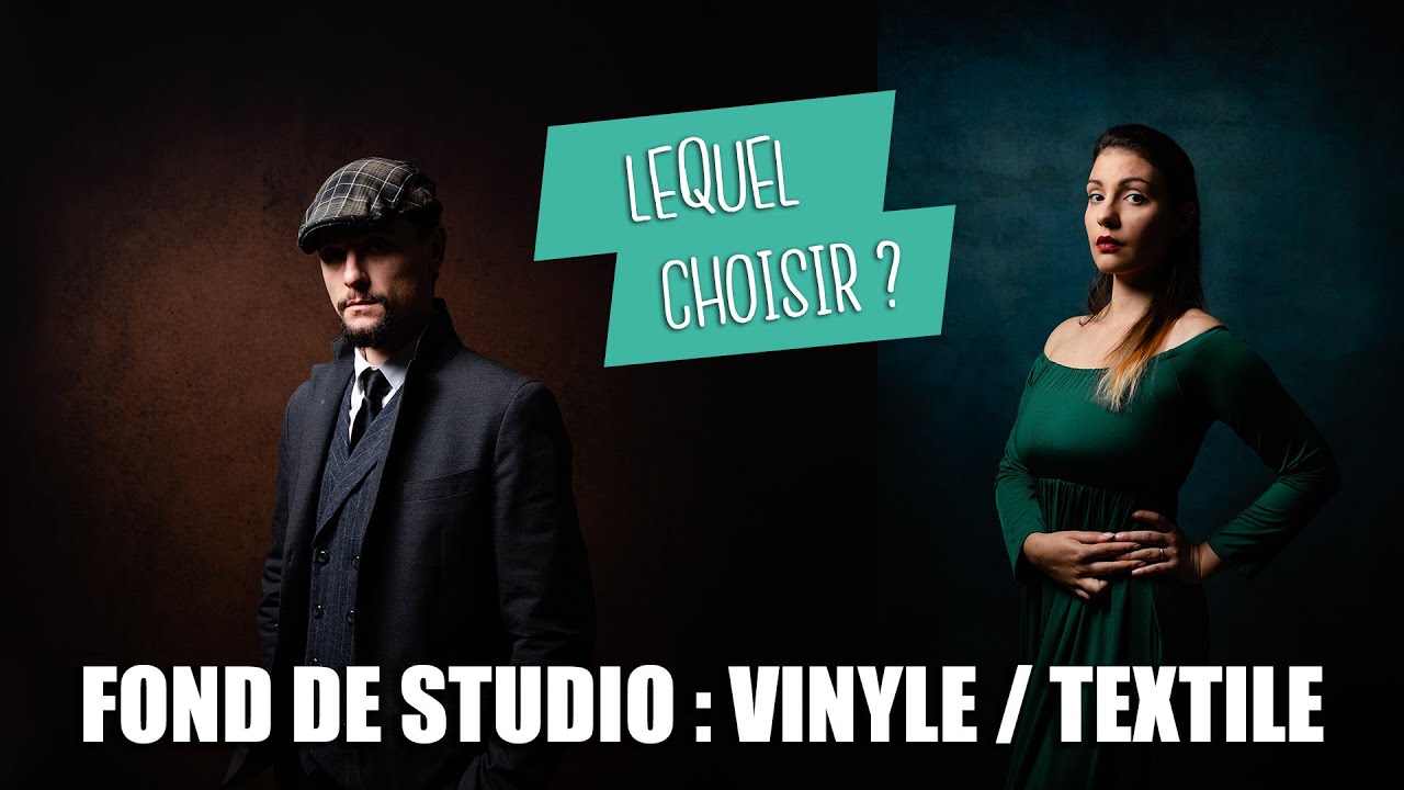 Quel fond de studio choisir : Vinyle ? Textile ? (tous nos conseils, avec Colors & Drops)