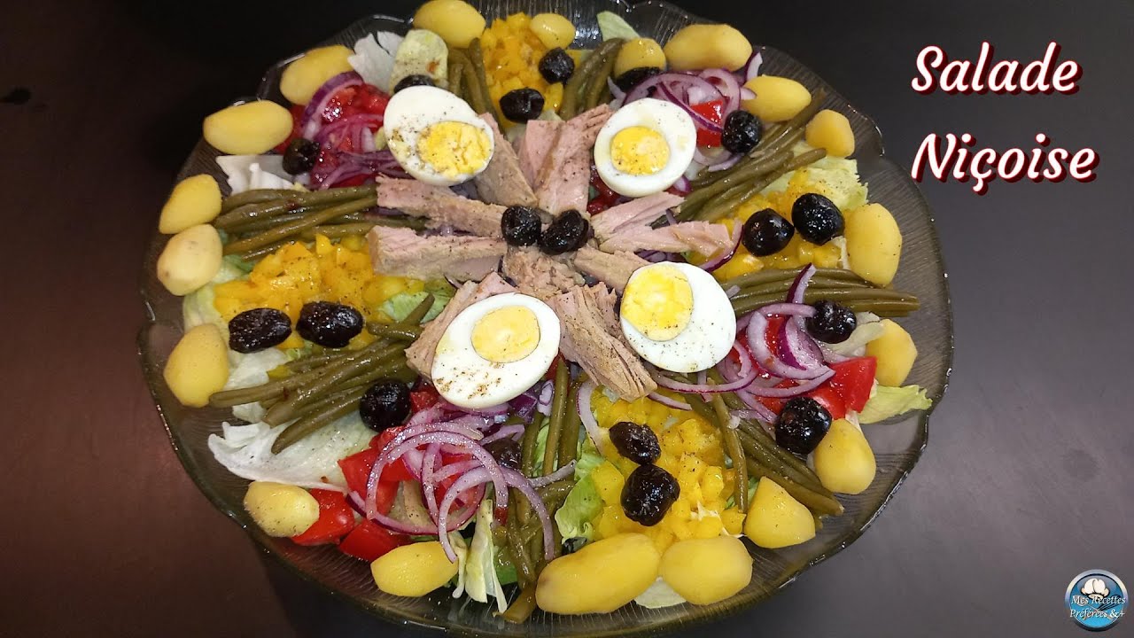 Recette SALADE NIÇOISE à ma façon 🥗😋❤️