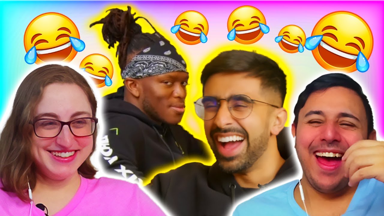 Sidemen - НАСТУПЛЕНИЕ SIDEMEN ПОПРОБУЙТЕ НЕ СМЕЯТЬСЯ: ИЗДАНИЕ ГАРРИ | РЕАКЦИЯ Элая и Жаклин!!