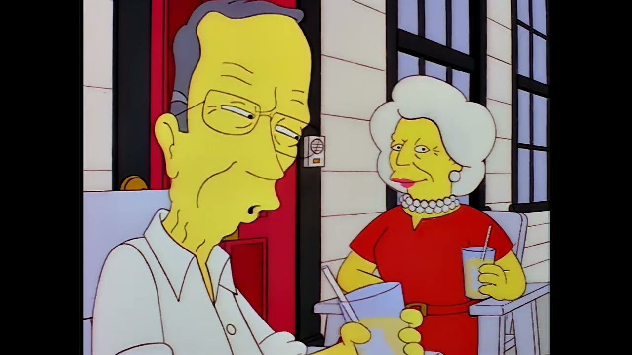 Simpsons - Ned Flanders Meets George Bush (from 