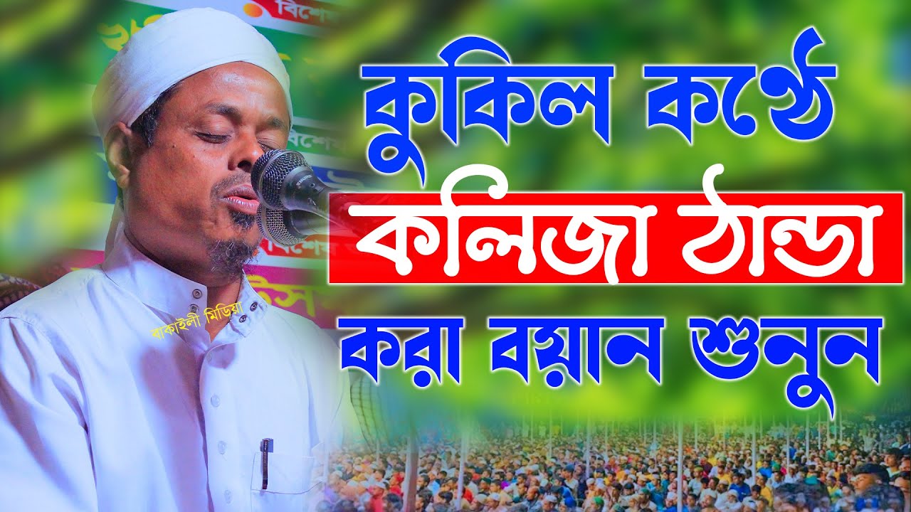 কুকিল কণ্ঠে কলিজা ঠান্ডা করা বয়ান শুনুন মাওলানা সাইফুল্লাহ সাদী নতুন ওয়াজ Mawlana Saifullah Sadi Waz