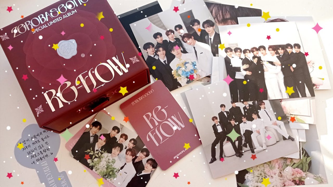  распаковка zerobaseone – re-flow