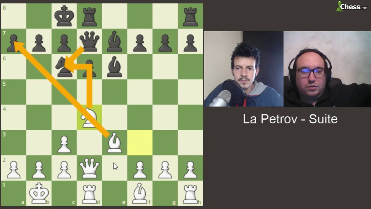 Répertoire blanc - variante principale  de la Petrov
