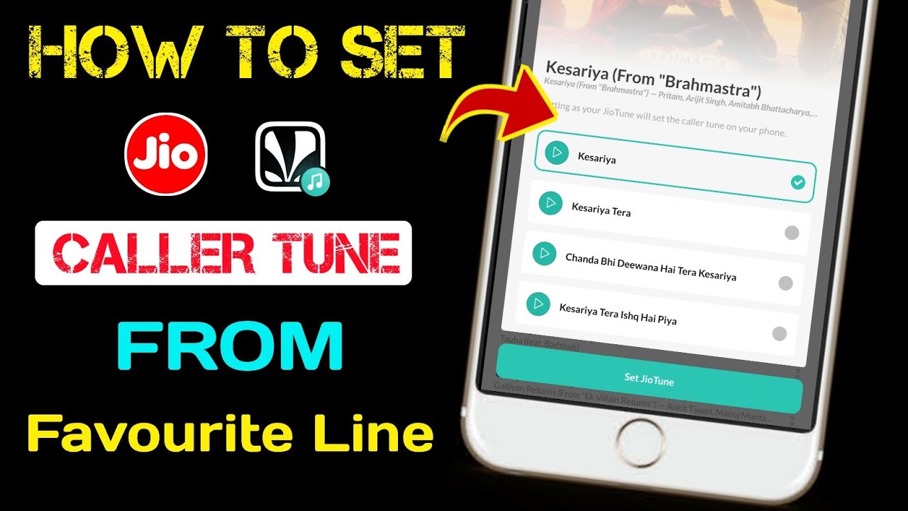 How To Set Jio Tune From Middle Of Song | Jio Caller Tune Set | How To Set Jio Caller Tune Any Song