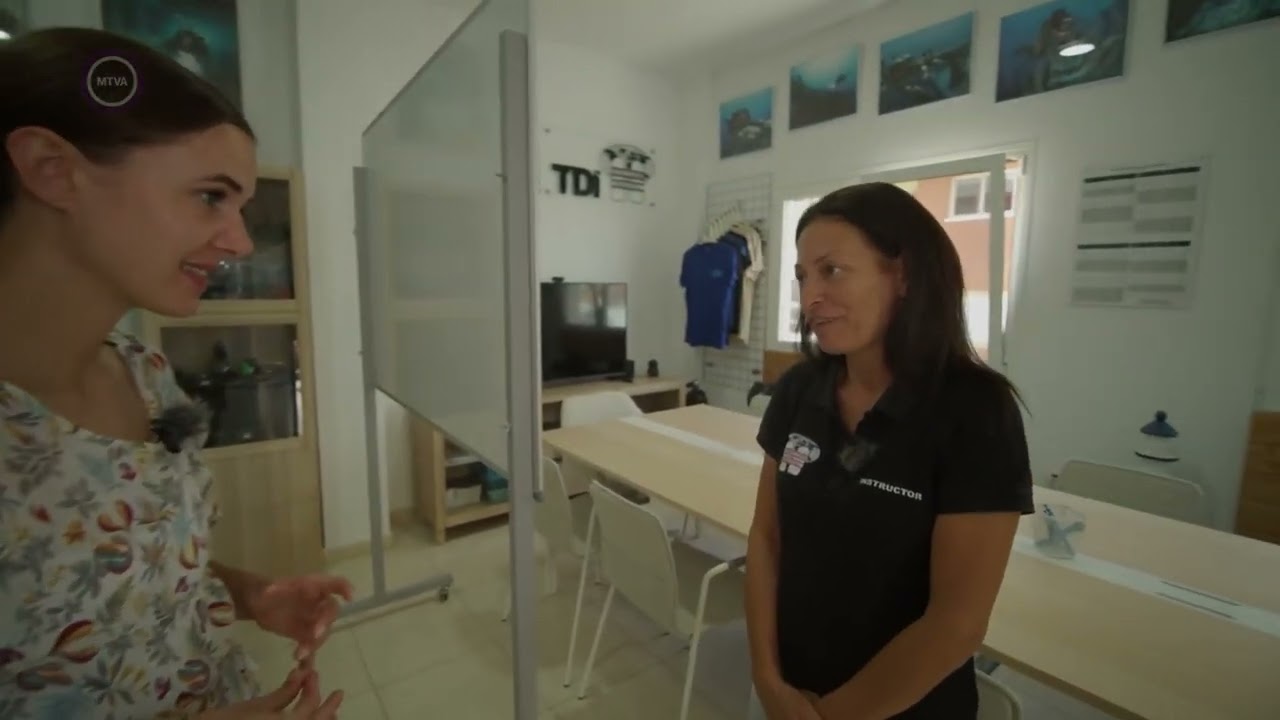 TENERIFE  a magyar búvár  Mónika Száger