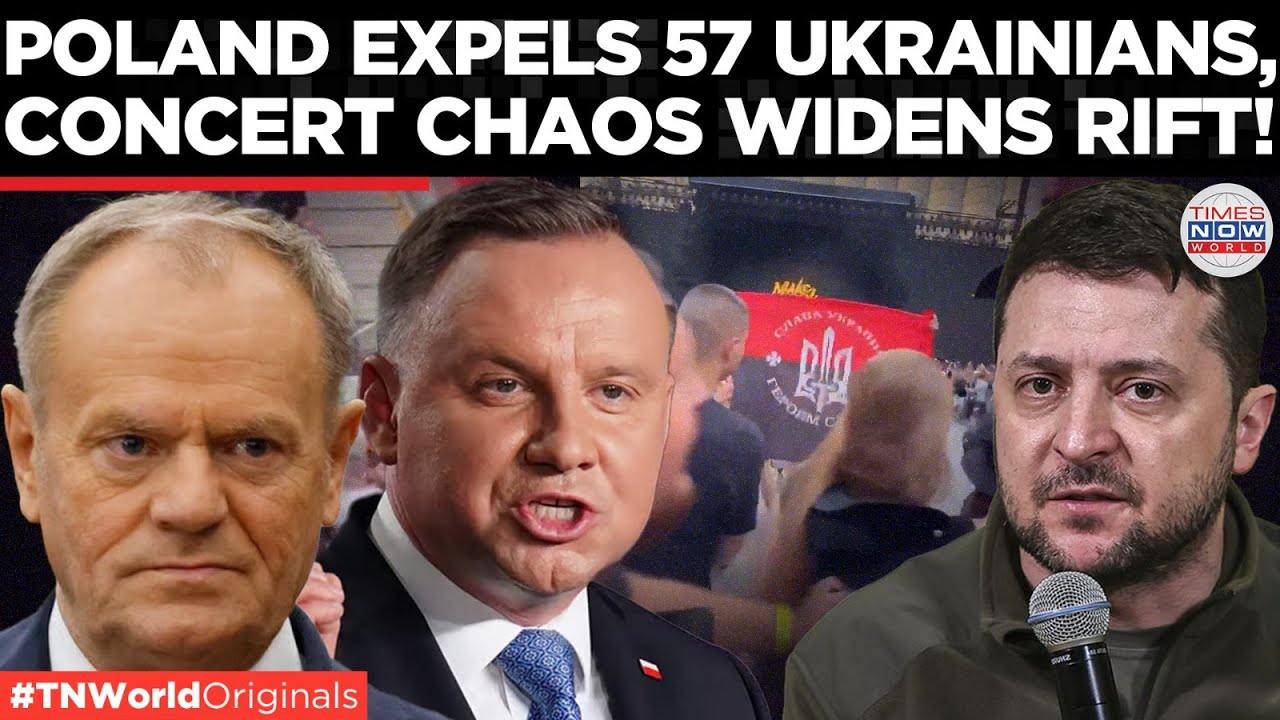 Concert Chaos in Warsaw; How a Flag Sparked a Polish–Ukrainian Firestorm | Times Now World