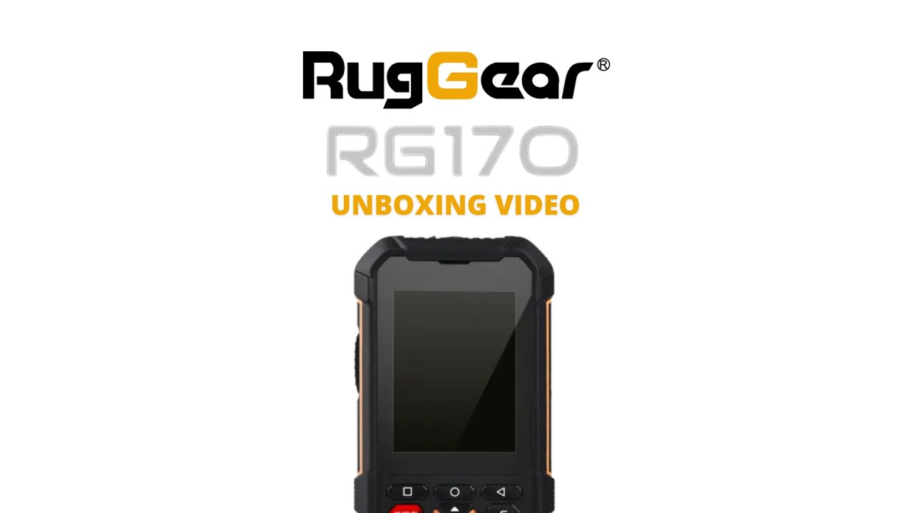 What's Inside the Box? | RugGear RG170 Unboxing