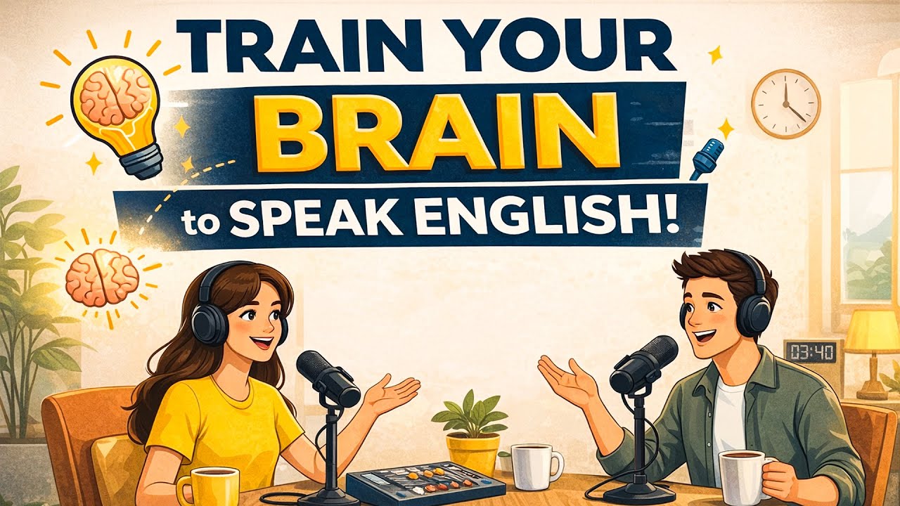 Train Your Brain to Speak English Naturally