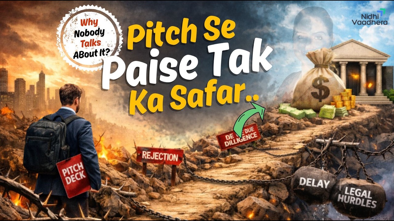 Startup PITCHING से PAISE तक का safar - Why Nobody Talks About It?