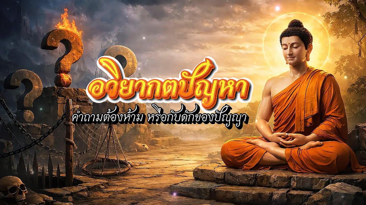 อวิยากตปัญหา: คำถามต้องห้าม หรือกับดักของปัญญา
