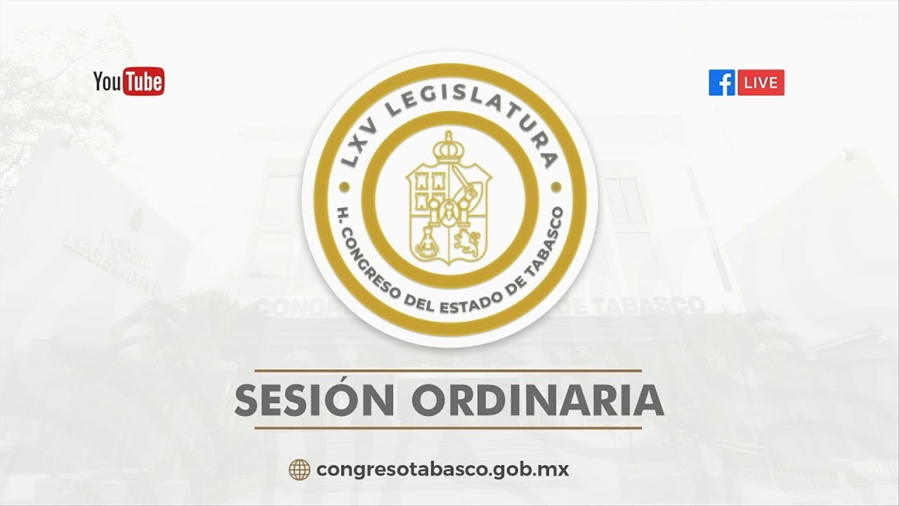 #EnVivo | Sesión Ordinaria  | 03 de Marzo  de 2026 | LXV Legislatura Congreso de Tabasco