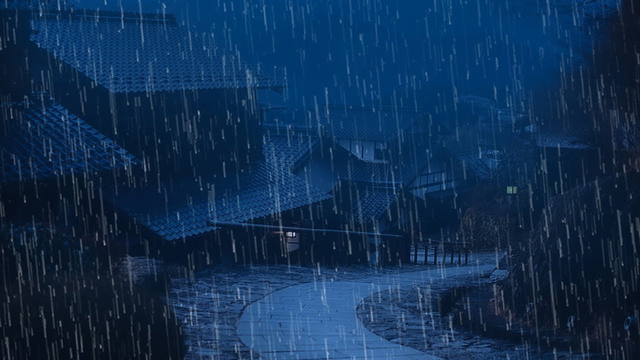 Barulho de Chuva para Dormir Profundamente - Som de Chuva e Trovoadas #4 Nature Rain Sleep Sounds