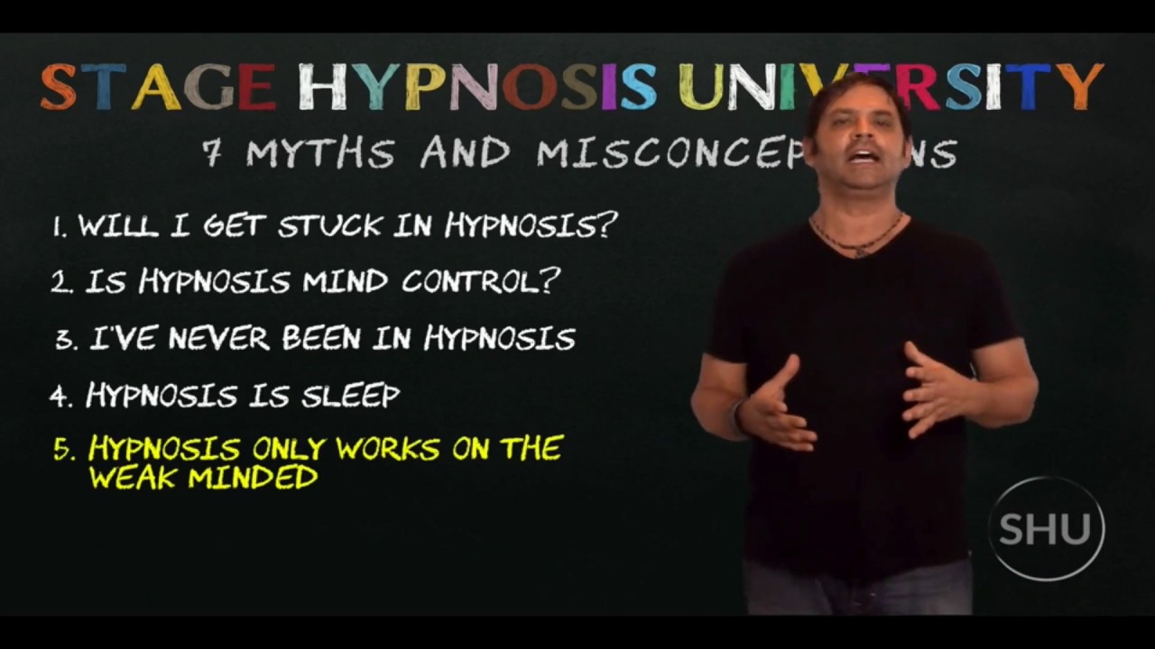 The 10 Myths of Hypnosis | Stage Hypnosis University