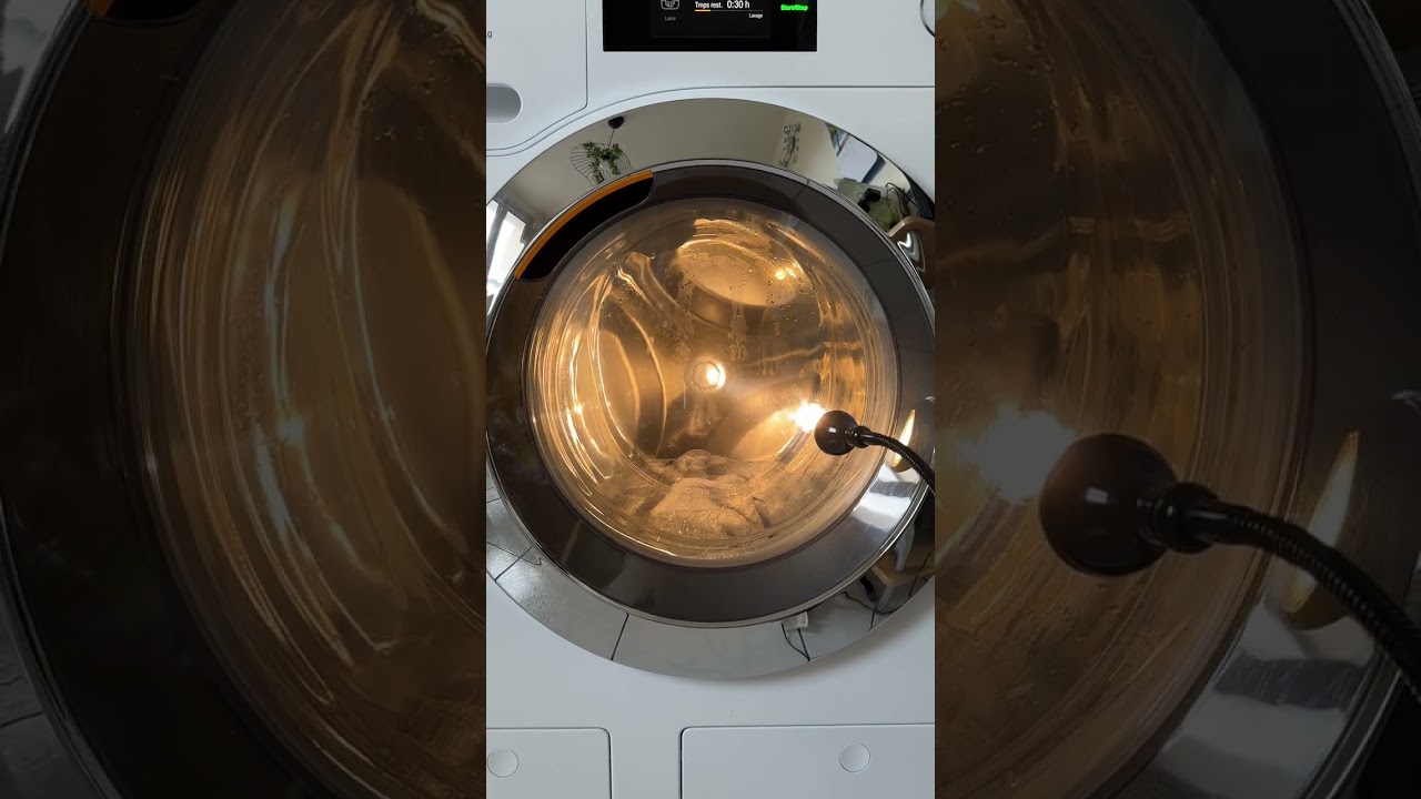 Miele WCR860WPS : programme laine 30 degrés 